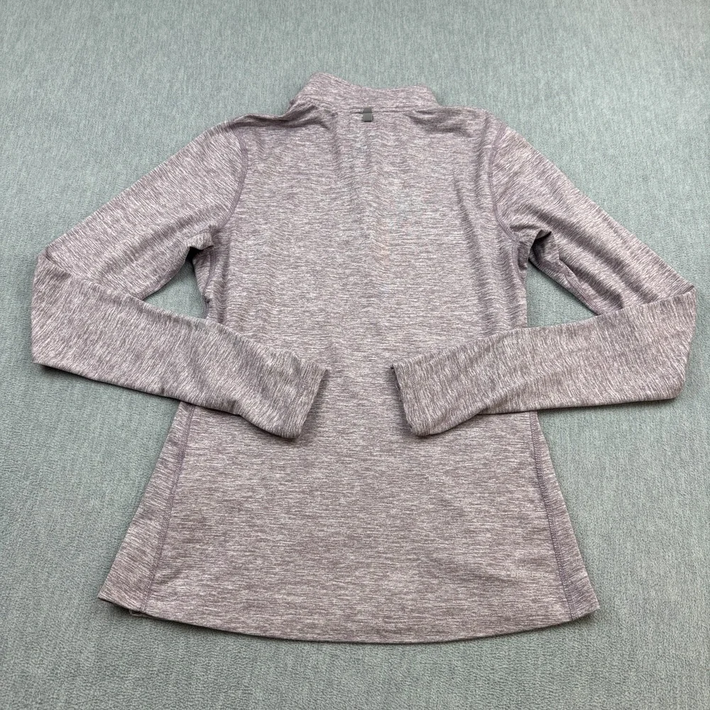 Nike Pullover Womens XS Purple Running Collar Top Zip Dri-Fit Running Gym 904900